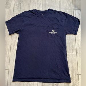 Southern Marsh Tee Navy Size medium